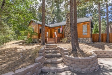 Nestled among the trees in Moonridge, this charming cabin is on Big Bear Mountain Ski and Golf Resort in California - for sale on GolfHomes.com, golf home, golf lot