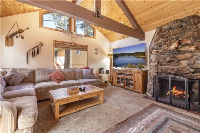 Nestled among the trees in Moonridge, this charming cabin is on Big Bear Mountain Ski and Golf Resort in California - for sale on GolfHomes.com, golf home, golf lot