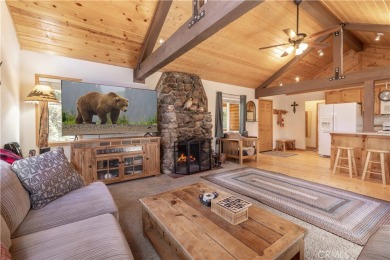 Nestled among the trees in Moonridge, this charming cabin is on Big Bear Mountain Ski and Golf Resort in California - for sale on GolfHomes.com, golf home, golf lot