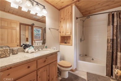Nestled among the trees in Moonridge, this charming cabin is on Big Bear Mountain Ski and Golf Resort in California - for sale on GolfHomes.com, golf home, golf lot