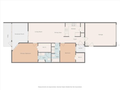 This delightful 2BR/2BA/1 Car Garage villa, nestled in the on Tarpon Springs Golf Course in Florida - for sale on GolfHomes.com, golf home, golf lot