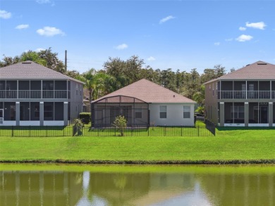 Welcome to this move-in ready 4-bedroom, 2-bath home in the on Stoneybrook West in Florida - for sale on GolfHomes.com, golf home, golf lot