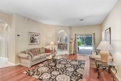 Under contract-accepting backup offers. Immaculate Pool Home on on The Eagles Golf Course and Club in Florida - for sale on GolfHomes.com, golf home, golf lot