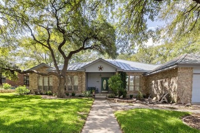 Beautiful home offering comfort and tranquility with mature on Delaware Springs Golf Course in Texas - for sale on GolfHomes.com, golf home, golf lot