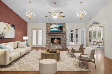 Beautiful home offering comfort and tranquility with mature on Delaware Springs Golf Course in Texas - for sale on GolfHomes.com, golf home, golf lot