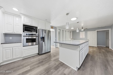 Enjoy GOLF COURSE VIEWS from your very own private backyard on Dobson Ranch Municipal Golf Course in Arizona - for sale on GolfHomes.com, golf home, golf lot