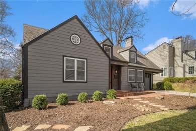 The allure is strong with this one! A charming and updated cape on Mission Hills Country Club in Kansas - for sale on GolfHomes.com, golf home, golf lot