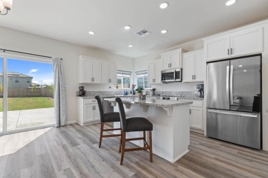 Sophistication and comfort converge in this 3 bedroom, 2.5 bath on Castle Oaks Golf Club in California - for sale on GolfHomes.com, golf home, golf lot