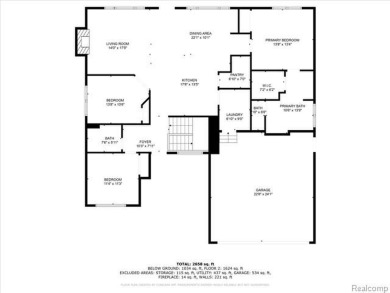 ESCAPE TO THIS SPACIOUS RANCH STYLE HOME IN LEXINGTON! NESTLED on Lakeview Hills Country Club and Resort  in Michigan - for sale on GolfHomes.com, golf home, golf lot