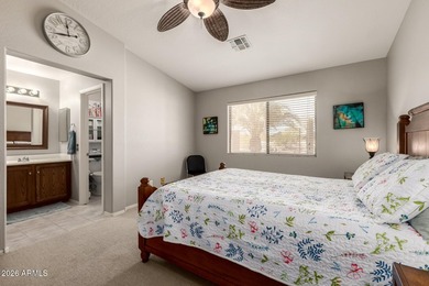 Move-in ready home in the gated Stonegate community at Johnson on The Golf Club At Johnson Ranch in Arizona - for sale on GolfHomes.com, golf home, golf lot