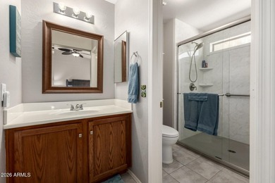 Move-in ready home in the gated Stonegate community at Johnson on The Golf Club At Johnson Ranch in Arizona - for sale on GolfHomes.com, golf home, golf lot