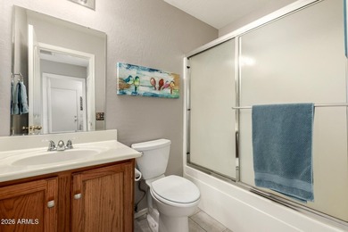 Move-in ready home in the gated Stonegate community at Johnson on The Golf Club At Johnson Ranch in Arizona - for sale on GolfHomes.com, golf home, golf lot