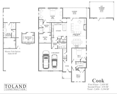 Experience effortless living and timeless style with the Cook on Grand National Golf Course in Alabama - for sale on GolfHomes.com, golf home, golf lot
