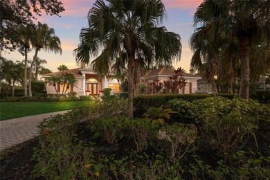 This custom Mediterranean style home in the Hyde Park village of on University Park Country Club in Florida - for sale on GolfHomes.com, golf home, golf lot