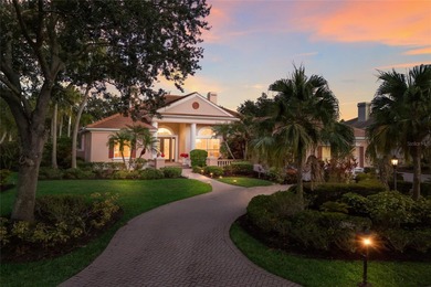 This custom Mediterranean style home in the Hyde Park village of on University Park Country Club in Florida - for sale on GolfHomes.com, golf home, golf lot