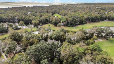 Experience coastal living in this luxurious 2BD/2BA Evian Villa on Shipyard Golf Club in South Carolina - for sale on GolfHomes.com, golf home, golf lot