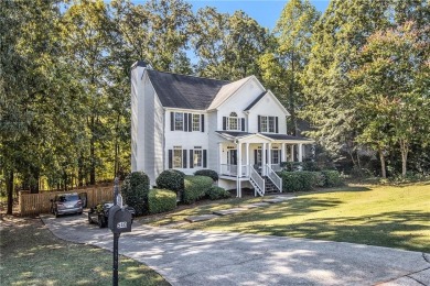 Welcome home to this charming 3-bedroom, 2.5-bath on Creekside Golf and Country Club in Georgia - for sale on GolfHomes.com, golf home, golf lot