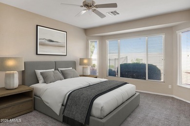 This clean, cute and move-in ready Arcada model with 2 BD + Den on Corte Bella Golf Club in Arizona - for sale on GolfHomes.com, golf home, golf lot