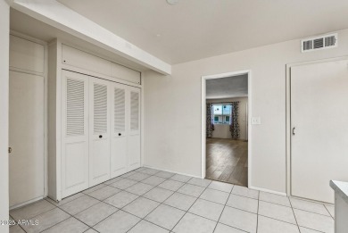 Updated and move-in ready! This 2 bed, 2 bath patio home in Sun on Sun City Lakes West and East in Arizona - for sale on GolfHomes.com, golf home, golf lot