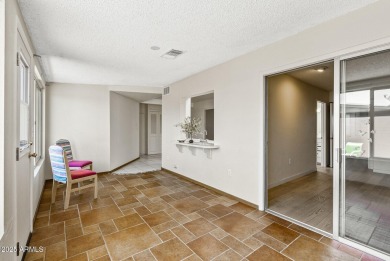 Updated and move-in ready! This 2 bed, 2 bath patio home in Sun on Sun City Lakes West and East in Arizona - for sale on GolfHomes.com, golf home, golf lot
