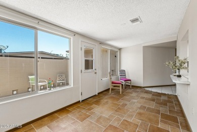 Updated and move-in ready! This 2 bed, 2 bath patio home in Sun on Sun City Lakes West and East in Arizona - for sale on GolfHomes.com, golf home, golf lot