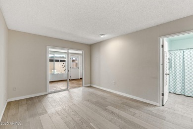 Updated and move-in ready! This 2 bed, 2 bath patio home in Sun on Sun City Lakes West and East in Arizona - for sale on GolfHomes.com, golf home, golf lot