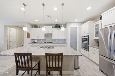 GOLF COURSE HOME WITH MOUNTAIN VIEWS! Move-in ready home on Verrado Golf Club - Victory in Arizona - for sale on GolfHomes.com, golf home, golf lot