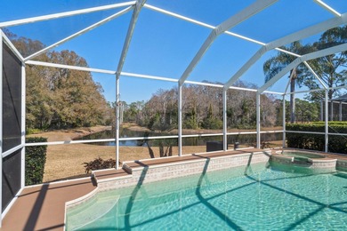 Stunning Pool Home on Premium Pond-View Lot in Gated Golf on Crescent Oaks Country Club in Florida - for sale on GolfHomes.com, golf home, golf lot