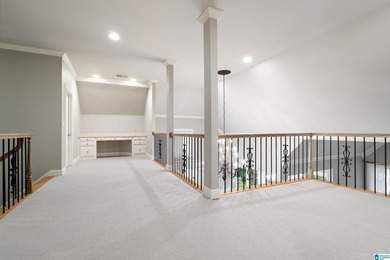 This stunning all-brick executive home sits on a private 1 on Riverchase Country Club in Alabama - for sale on GolfHomes.com, golf home, golf lot