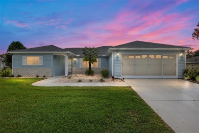 Not too large, not too small. This HOLLY model has 3 bedrooms & on Eagle Ridge At Spruce Creek Country Club in Florida - for sale on GolfHomes.com, golf home, golf lot