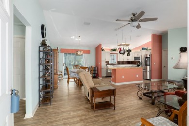 Not too large, not too small. This HOLLY model has 3 bedrooms & on Eagle Ridge At Spruce Creek Country Club in Florida - for sale on GolfHomes.com, golf home, golf lot