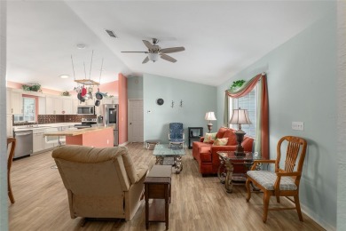 Not too large, not too small. This HOLLY model has 3 bedrooms & on Eagle Ridge At Spruce Creek Country Club in Florida - for sale on GolfHomes.com, golf home, golf lot