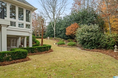 This stunning all-brick executive home sits on a private 1 on Riverchase Country Club in Alabama - for sale on GolfHomes.com, golf home, golf lot