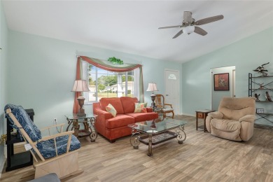 Not too large, not too small. This HOLLY model has 3 bedrooms & on Eagle Ridge At Spruce Creek Country Club in Florida - for sale on GolfHomes.com, golf home, golf lot