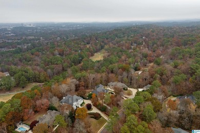 This stunning all-brick executive home sits on a private 1 on Riverchase Country Club in Alabama - for sale on GolfHomes.com, golf home, golf lot