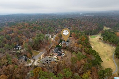 This stunning all-brick executive home sits on a private 1 on Riverchase Country Club in Alabama - for sale on GolfHomes.com, golf home, golf lot