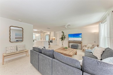 Discover Mia Bella -- a rare canal-front estate on Anna Maria on Key Royale Club in Florida - for sale on GolfHomes.com, golf home, golf lot