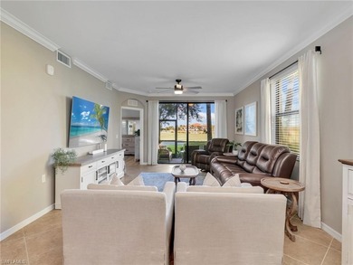 MUST SEE popular END UNIT TERRACE CONDO with great WESTERN views on Bonita National Golf Course in Florida - for sale on GolfHomes.com, golf home, golf lot