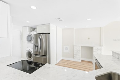 Welcome to Unit 504S, a rare corner residence perched above the on Links on Longboat Golf Club in Florida - for sale on GolfHomes.com, golf home, golf lot