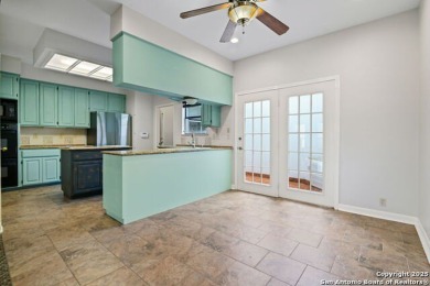 Stunning custom home in the Gardens at Sonterra with golf cart on The Club at Sonterra in Texas - for sale on GolfHomes.com, golf home, golf lot