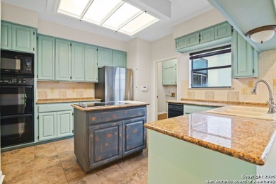 Stunning custom home in the Gardens at Sonterra with golf cart on The Club at Sonterra in Texas - for sale on GolfHomes.com, golf home, golf lot