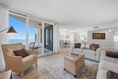 Enjoy sweeping open water views of Boca Ciega Bay from this on Isla Del Sol Yacht and Country Club in Florida - for sale on GolfHomes.com, golf home, golf lot