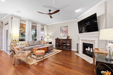 Nestled beneath a canopy of mature trees and overlooking the on Slick Rock Golf Course - Horseshoe Bay in Texas - for sale on GolfHomes.com, golf home, golf lot