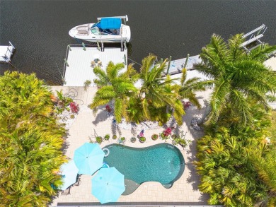 Welcome to your tropical paradise located in the sought after on Gulf Harbors Golf Course in Florida - for sale on GolfHomes.com, golf home, golf lot