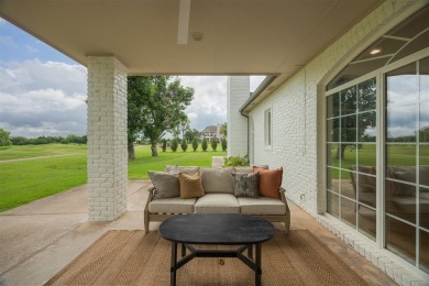 Welcome to this stunning single-story residence where modern on Oak Tree National Golf and Country Club in Oklahoma - for sale on GolfHomes.com, golf home, golf lot