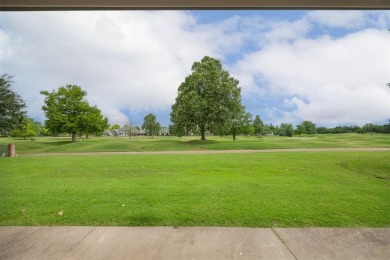 Welcome to this stunning single-story residence where modern on Oak Tree National Golf and Country Club in Oklahoma - for sale on GolfHomes.com, golf home, golf lot