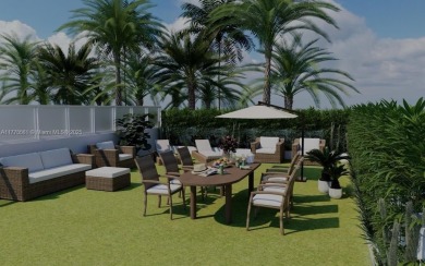 Beautifully furnished 2 bedrooms, 2 1/2 baths condo, with hard on Miami Beach Golf Club in Florida - for sale on GolfHomes.com, golf home, golf lot