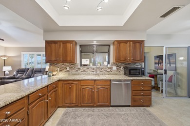 Welcome to this charming single-story home situated on a highly on Briarwood Country Club in Arizona - for sale on GolfHomes.com, golf home, golf lot