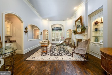 Stunning Ranch-Style Abode with distinctive style, lux and on TPC At Sugarloaf Golf Club in Georgia - for sale on GolfHomes.com, golf home, golf lot
