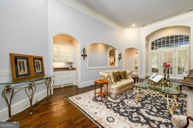 Stunning Ranch-Style Abode with distinctive style, lux and on TPC At Sugarloaf Golf Club in Georgia - for sale on GolfHomes.com, golf home, golf lot